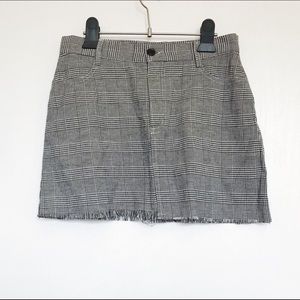 Brandy Melville Plaid Juliette Skirt